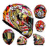 CASCO ABATIBLE AMATISTA MANEKI NEKO ROJO